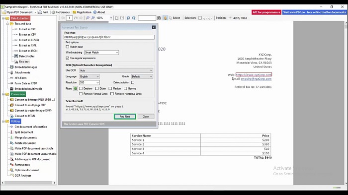 Regular Expressions Use Case