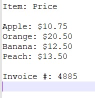 Find Total Amount on Invoices